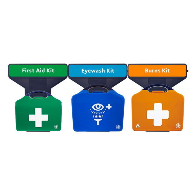 Fully Stocked First Aid Station Wall Mountable