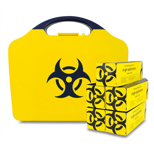 Body Fluid Clean up Kit - 5 Applications