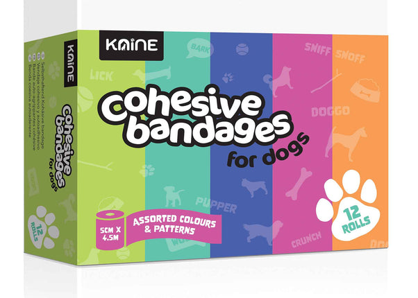Premium Pet Cohesive Bandages - Dog, Cat and More