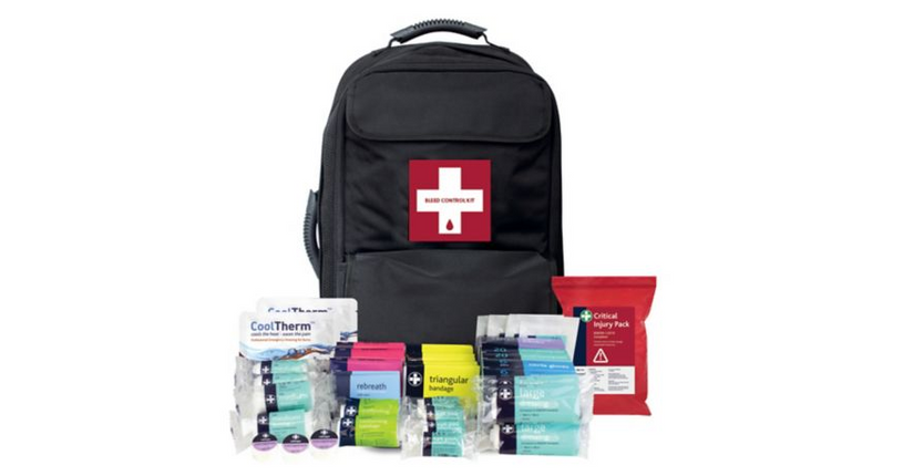 Paramedic First Aid Kit - Critical Injury Kit in Premium Rucksack