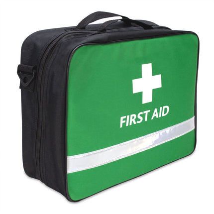 Colour Coded First Aid Paris Bag - Empty, Wipe Clean Pouches