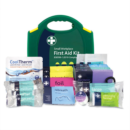 BS8599-1:2019 Compliant Workplace Kits in Integral Aura Box 1-10,1-20 And 1-50 Person