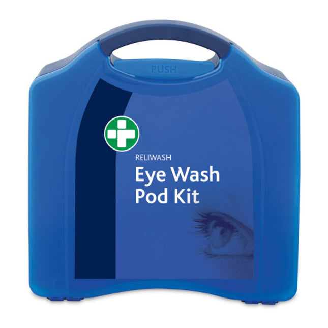 Eyewash pod first aid kit