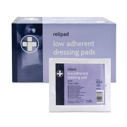 Low Adherent Dressing Pads 10x10cm