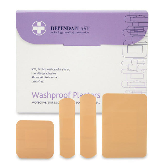 Dependaplast Wash proof Plasters - Assorted