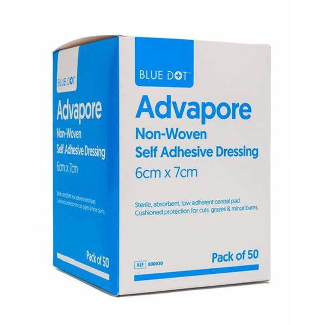 Adherent Dressing Pads, Advapore Adherent Dressings - All Sizes