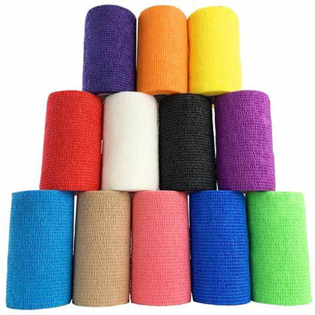 Premium Cohesive Bandages - Various Sizes and colours