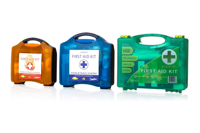 Workplace, Burns & Eyewash First Aid Kit Bundle
