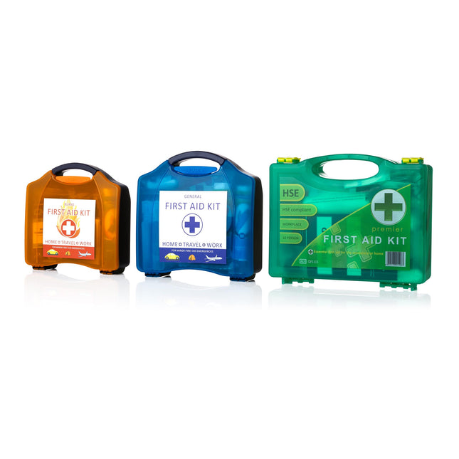 Workplace, Burns & Eyewash First Aid Kit Bundle