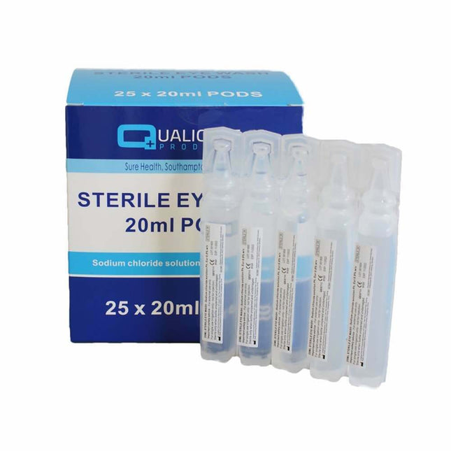 Eyewash Pods - 20ml Saline Solution