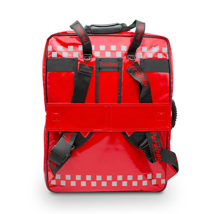 First Response Bag SP, Red, Fully Stocked For First Responders Fire Service & More
