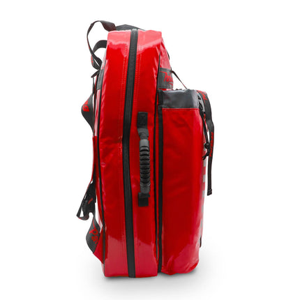 First Response Bag SP, Red, Fully Stocked For First Responders Fire Service & More