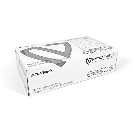 Black Nitrile Gloves - Heavy Duty