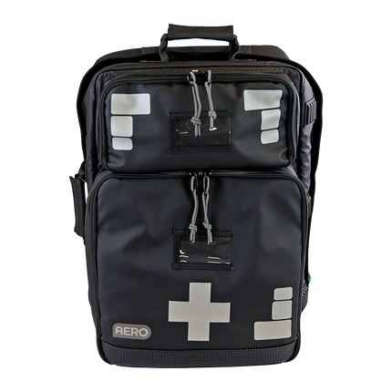 Tactical First Response Bag - Black, Fully Stocked For Responders, Police And More