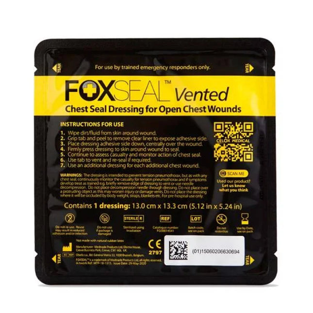 Celox Foxseal Vented Chest Seal