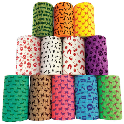 Premium Pet Cohesive Bandages - Dog, Cat and More