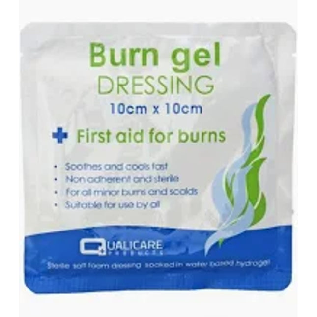 Burns Gel 10x10cm - Case of 200