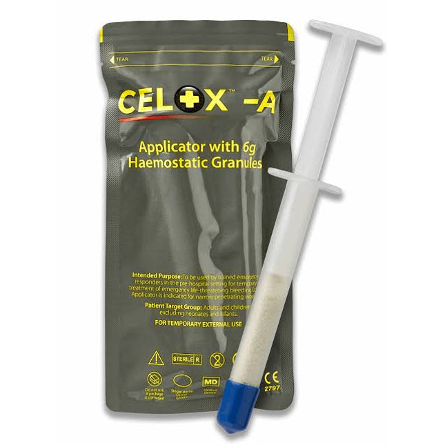 Celox-A 6g Pre-filled Haemostatic Granules Applicator