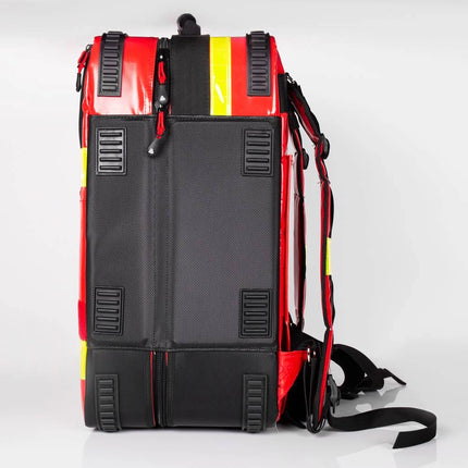 Premier Emergency First Aid Backpack Wipe Down PVC