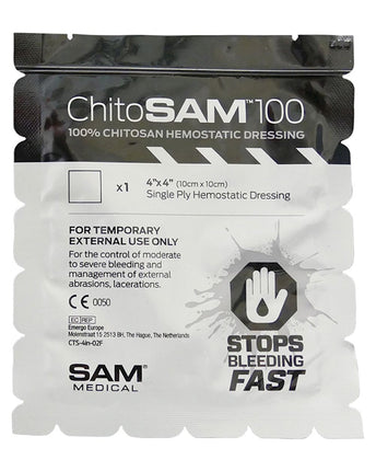 SAM Medical Hemostatic Dressing - 10 x 10cm