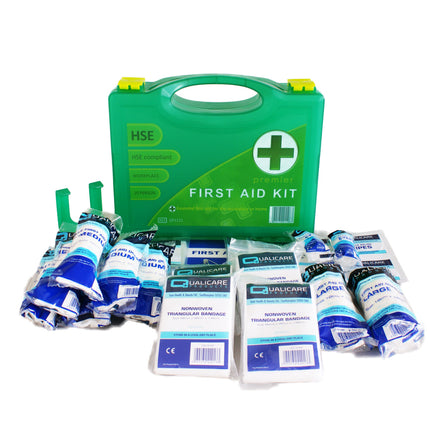 Workplace, Burns & Eyewash First Aid Kit Bundle