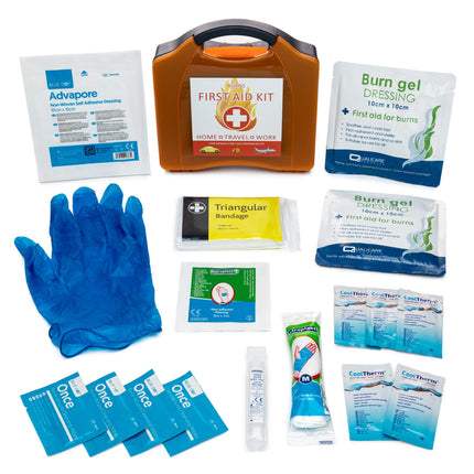 Burns First Aid In Compact Aura Box