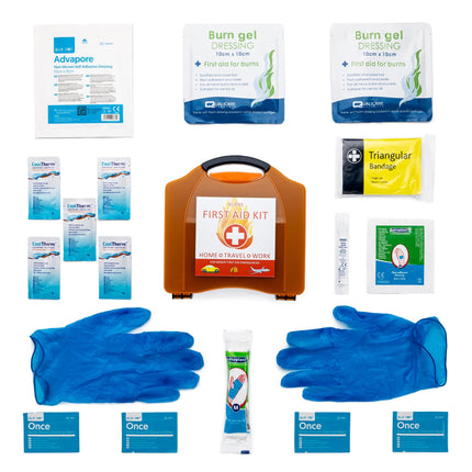 Burns First Aid In Compact Aura Box