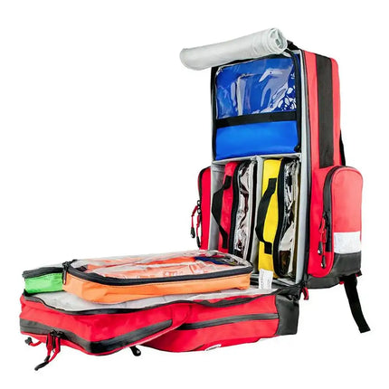 Premium Large Trauma First Aid Bag - Emergency Wipe Clean Pouches